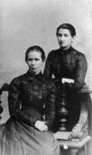 With Olga Kobyljanska, 1901