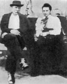 With D. Javornycky, 1910