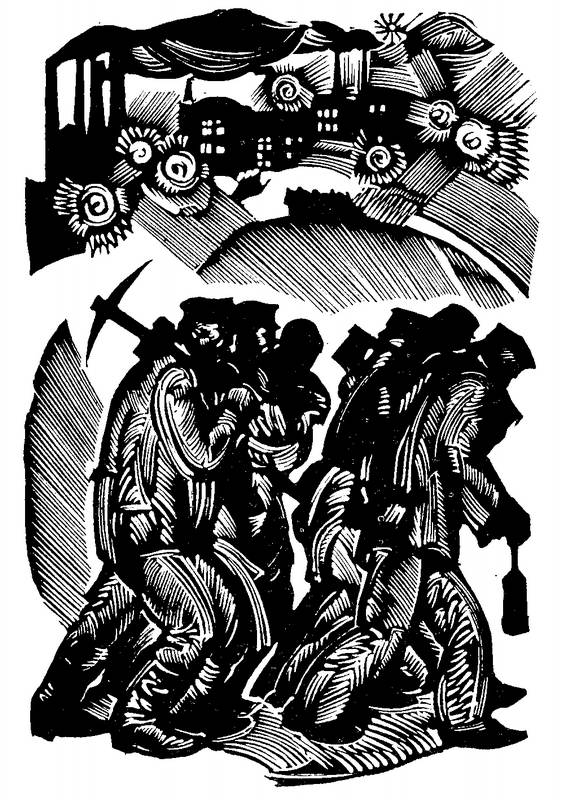 Pre-dawn fire - illustration to the…