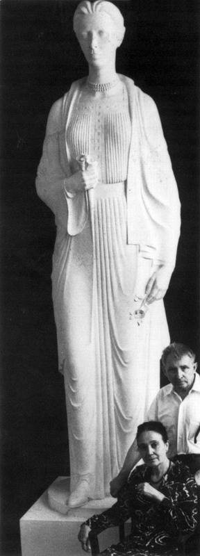 Monument to Lesja Ukrainka - 1975,…