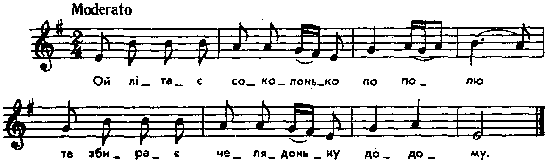 Ой літає соколонько по полю (3) –…