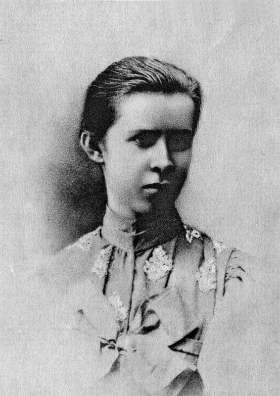 Lesja Ukrainka's photo in 1895