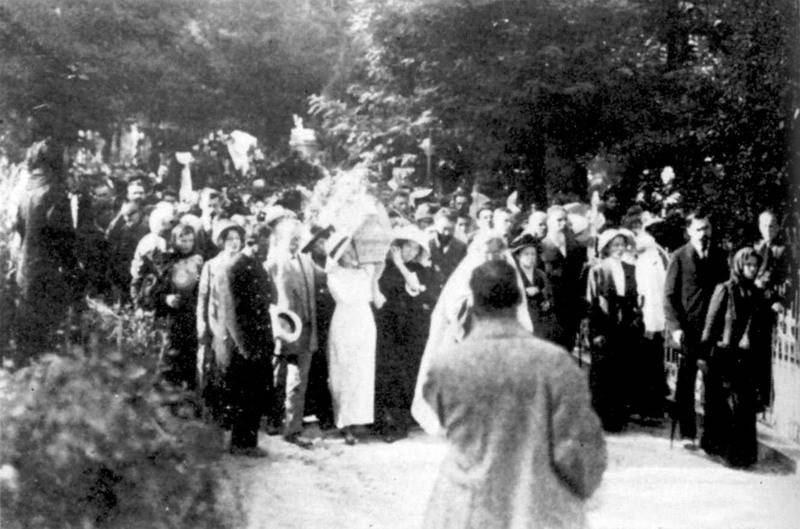 Funeral of Lesja Ukrainka. 1913 (3)