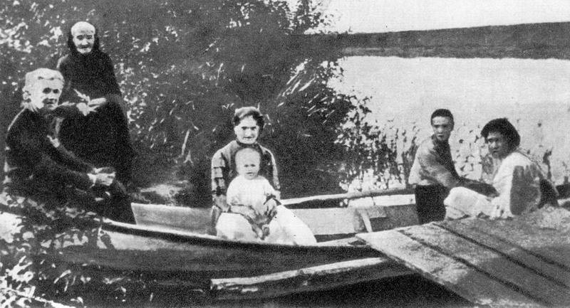 Lesja Ukrainka's photo on the river…