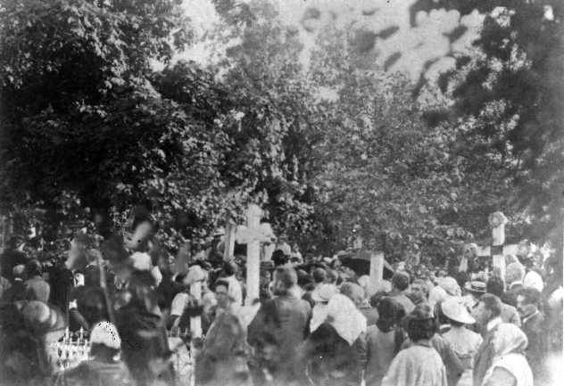 Funeral of Lesja Ukrainka. 1913 (5)
