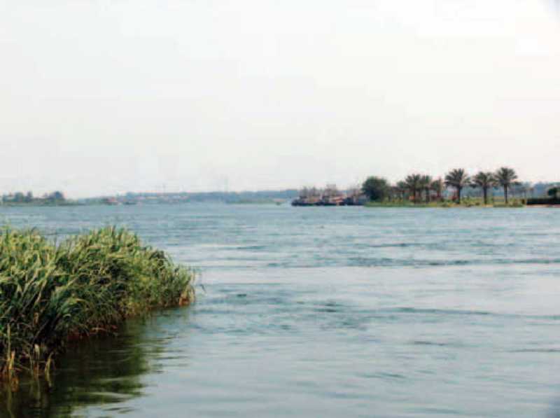 View of the Nile near Helwan