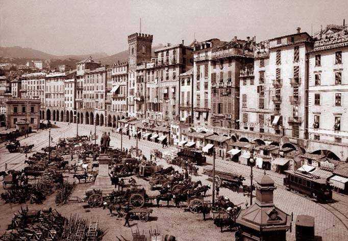 Набережная Генуи в начале 20 в.
